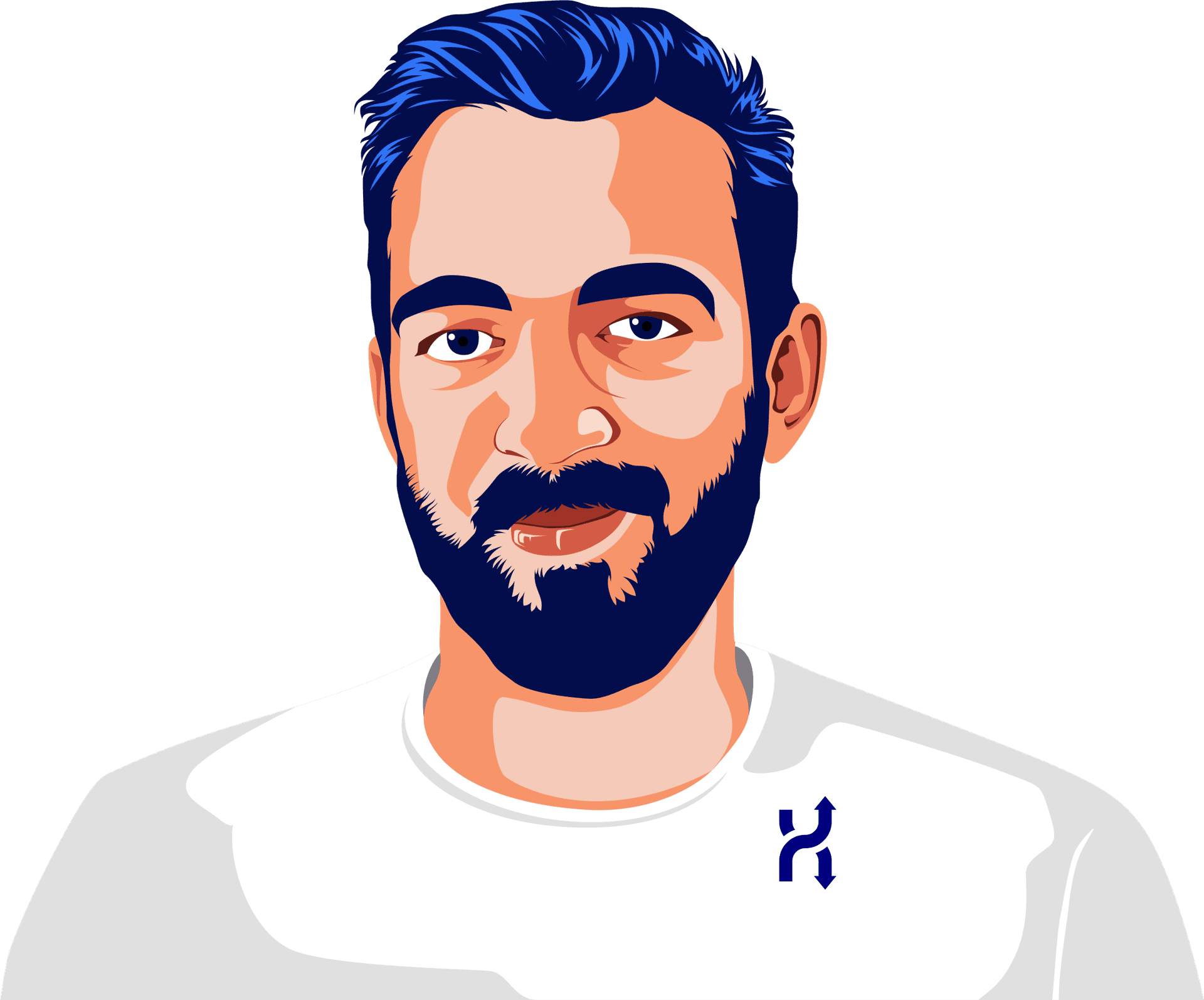 Illustrated portrait of Artyom Danielyan, software engineer